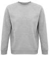 03567 Space SOL'S Unisex Space Organic Raglan Sweatshirt Grey Marl colour image